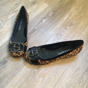 franco sarto saturn loafer leopard
